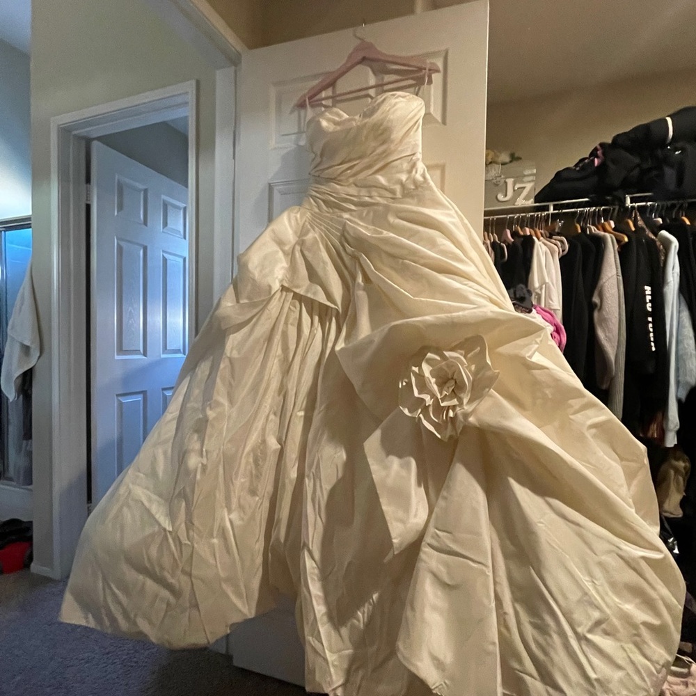 Taffeta Wedding Dress